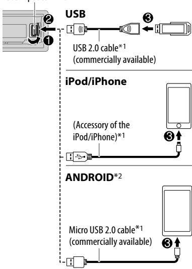 JVC KD-X130 - Start playback - 1