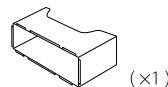 JVC KD-X220 - Mounting sleeve - 1