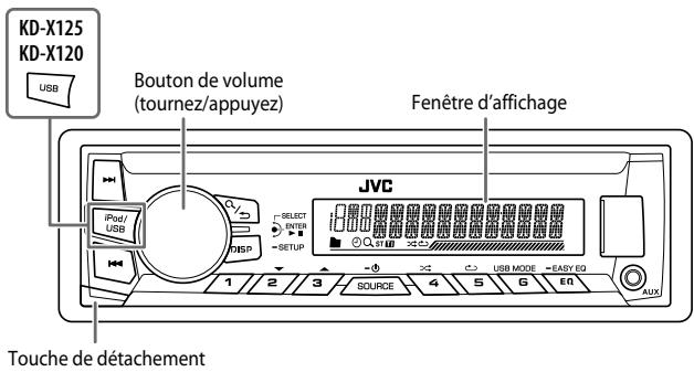 JVC KD-X220 - Façade - 1