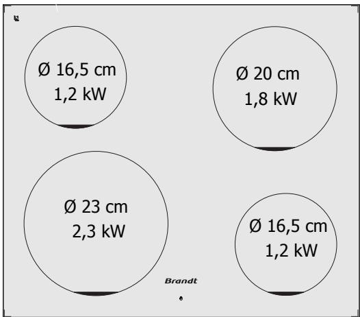 BRANDT TV350XT1 - Utiliser votre table en toute simplicité - 1