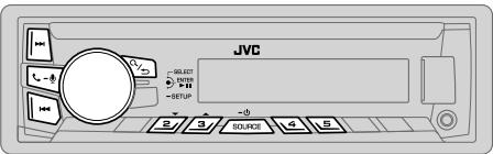 JVC KD-X320BT - Le résultat de la connectivité clignote sur l'affichage. - 1