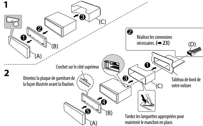 JVC KD-X320BT - Procedure de base - 1