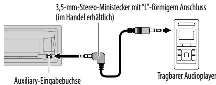 JVC KD-X330BT - Verwendung eines tragbaren Audiolayers - 1