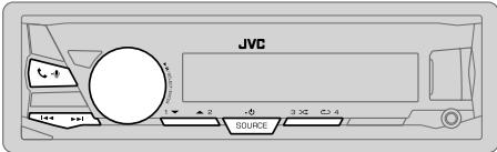 JVC KD-X330BT - BLUETOOTH-3ByK - 1