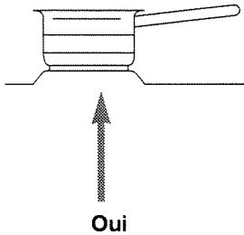 BRANDT TE40H - Quels récipients utiliser sur les plaques électriques ? - 1