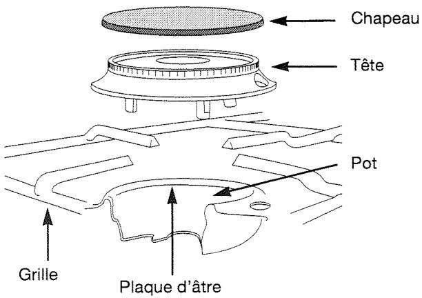 BRANDT TG4C - Passage du gaz naturel en gaz butane/propane - 1