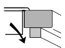 BRANDT TI212BT1 - Above a cupboard or drawer unit - 1