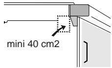 BRANDT TI212BT1 - Above a cupboard or drawer unit - 4