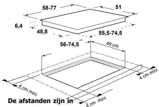 BRANDT TI382XT1 - Veilige installatie van uw kookplaat - 1