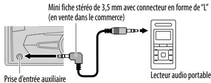 JVC KW-R520 - Utilisation d'un lecteur audio portable - 1