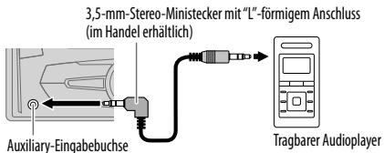 JVC KW-R520 - Verwendung eines tragbaren Audiolayers - 1