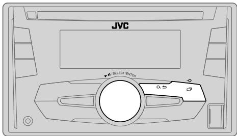 JVC KW-R520 - Façade - 1
