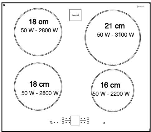 BRANDT TI718BT1 - DA 2/ANVENDELSEFAPPPARATET - 1