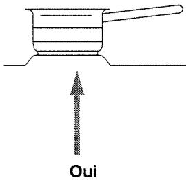 BRANDT TK31BLV - Quels récipients utiliser sur les plaques électriques ? - 1