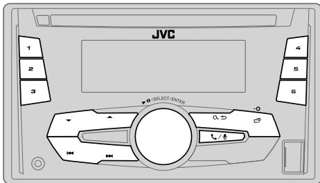 JVC KW-R920BT - BLUETOOTH — Mobile phone - 1