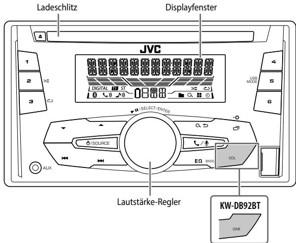 JVC KW-R920BT - Frontblende - 1