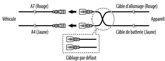 JVC KW-R920BT - Connexion des connecteurs ISO sur certaines voitures vw/audi ou opel (vauxhall) - 1