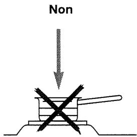 BRANDT TKR31 - Quels récipients utiliser sur les plaques électriques? - 2