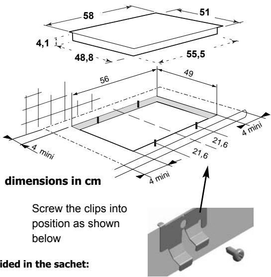 BRANDT TV224BN1 - Choice of installation - 5