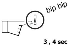 BRANDT TV224BN1 - General stop button - 1
