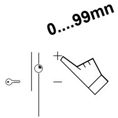 BRANDT TV321BT1 - Setting the timer - 1