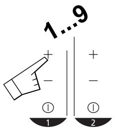 BRANDT TV323BT1 - Setting manual power - 1