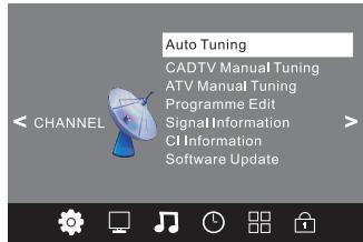 JVC LT-24HD7WU - Syntonisation Auto (DVB-C) - 1