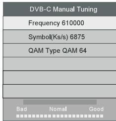 JVC LT-24HD7WU - DTV handmatig afstemmen (DVB-C) - 2