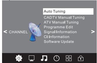 JVC LT-24HD7WU - Automatisch afstemmen (DVB-C) - 1