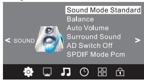 JVC LT-24HD7WU - MENU AUDIO - 1