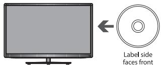 JVC LT-24HD7WU - Playing the DVD Player - 1