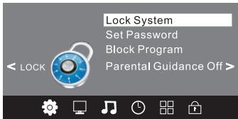 JVC LT-24HD7WU - LOCK MENU - 1