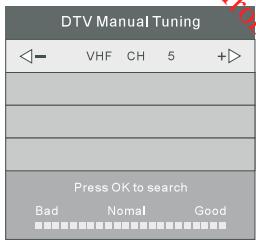 JVC LT-24HD7WU - Sintonización manual de la television digital (DVB-T) - 2
