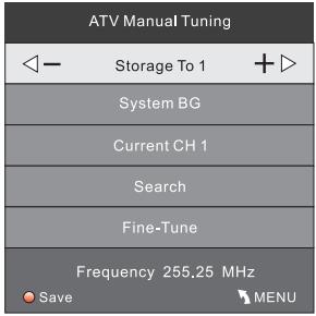 JVC LT-24HD7WU - ATV handmatig afstemmen: - 1