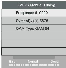 JVC LT-24HD7WU - DTV Manual Tuning (DVB-C) - 2
