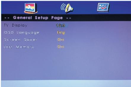 JVC LT-24HD7WU - Págrina de configuración general - 1