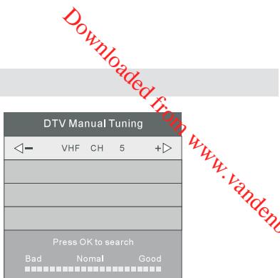 JVC LT-24HD7WU - Syntonisation Manuelle DTV (DVB-T) - 2