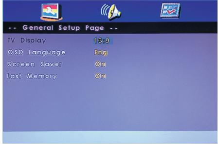 JVC LT-24HD7WU - Algemene instelpagina - 1