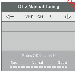 JVC LT-24HD7WU - DTV handmatig afstemmen (DVB-T) - 2
