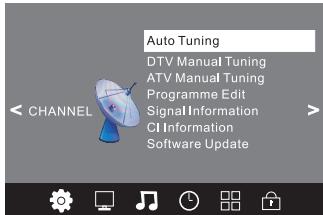 JVC LT-24HD7WU - Syntonisation Auto (DVB-T) - 1