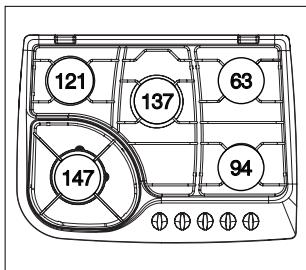 BRANDT TE670XS1 - MONTEΛΟ 5 ΕΣΤΙΕΣ ΑΕΡΙΟΥ\* - 1