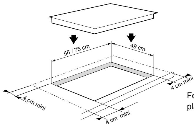 56 / 75 cm 49 cm 4 cm mini 4 cm mini Fe pla