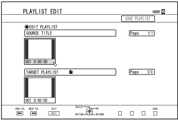 JVC SR-HD2500EU - Creating a Playlist - 3