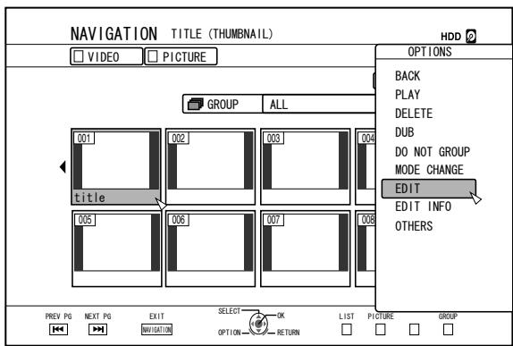 JVC SR-HD2500EU - Creating a Playlist - 1