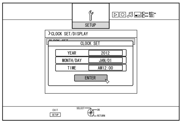 JVC SR-HD2500EU - After setting is complete, select "ENTER", and press the [OK] button - 1