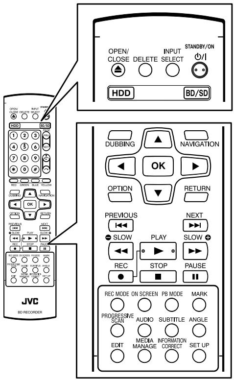 JVC SR-HD2500EU - Option menu list - 1