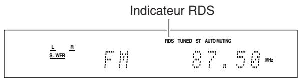 JVC XV-N316 - Utilisation du système RDS (Radio Data System) pour la réception des stations FM - 2