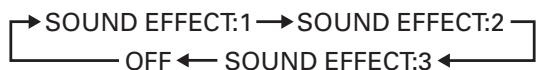 JVC XV-N316 - Wahlen Sie den gewünschten Modus mit SOUND EFFECT. - 1