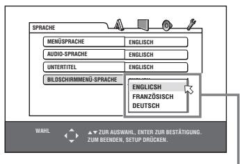 JVC XV-N316 - Betätigen Sie ENTER. - 1