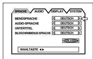 JVC XV-S302 - MENUSPRACHE - 1
